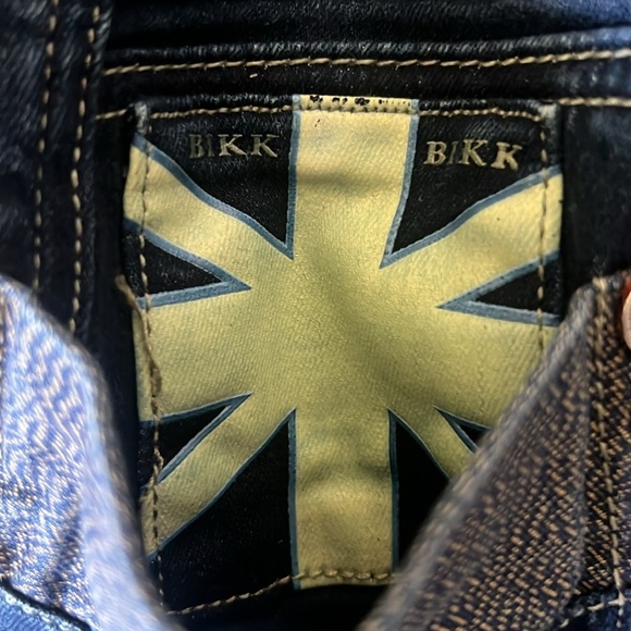 RARE Bikkembergs Slim Fit Jeans Dark Blue Size 29 - Picture 14 of 14